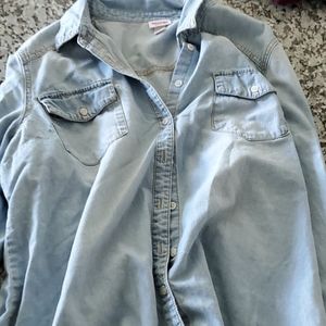 Jean oversized shirt